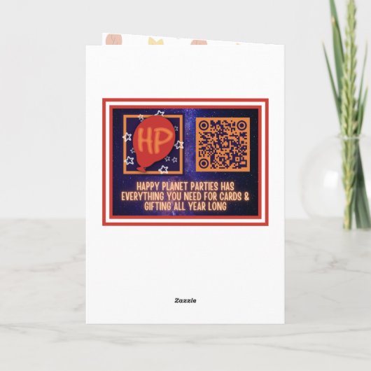 We zijn dankbaar voor jullie Thanksgiving-feestkaa Kaart (Achterkant)