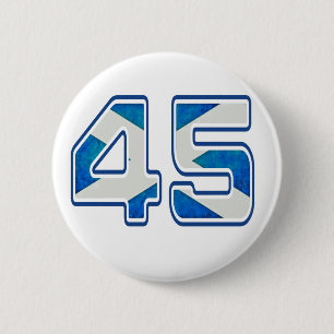 We zijn de 45%-badge ronde button 5,7 cm