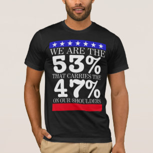 WE ZIJN DE 53% T-SHIRT