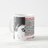 We zijn de 99% koffie-Mok Koffiemok (Voorkant links)