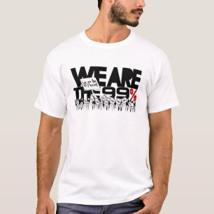 We zijn de 99% - Occupy Wall-Street T-shirt