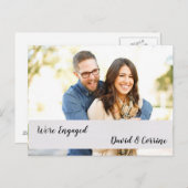 We zijn de Aankondiging van het Verloving van Beto Briefkaart (Voorkant / Achterkant)