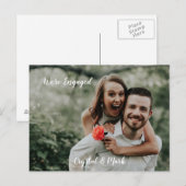 We zijn de Aankondiging van het Verloving van Beto Briefkaart (Voorkant / Achterkant)