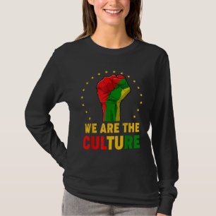 We zijn de Afrikaanse cultuur trots op de zwarte g T-shirt