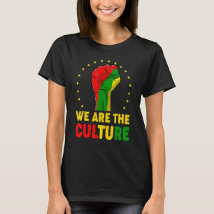 We Zijn De Afrikaanse Cultuur Trots Zwarte Geschie T-shirt