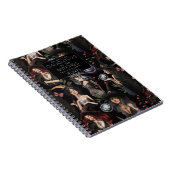 We zijn de dochters van heksen die je niet kon ver notitieboek (Rechterzijde)