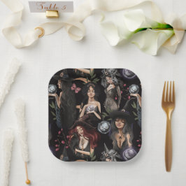 We zijn de dochters van heksen die je niet kon ver papieren bordje