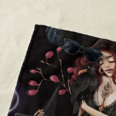 We zijn de dochters van heksen die je niet kon ver strandlaken (In situ)