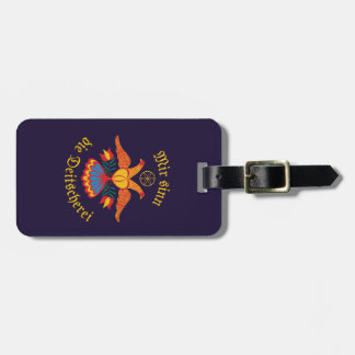 We zijn de Dutserij - Duitse vlag Bagagelabel