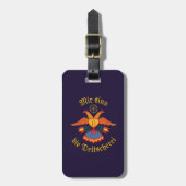 We zijn de Dutserij - Duitse vlag Bagagelabel (Voorkant verticaal)