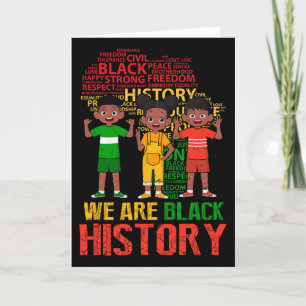 We zijn de maand van de zwarte geschiedenis Afro-A Kaart
