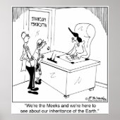 We zijn de Meeks die de aarde zal inherkennen Poster (Voorkant)