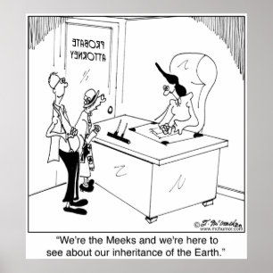 We zijn de Meeks die de aarde zal inherkennen Poster