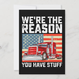 We zijn de reden dat je een vrachtwagenchauffeur h kaart