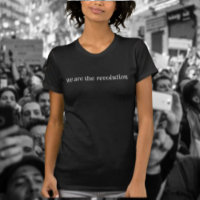 We zijn de Revolutie White Typography T-shirt