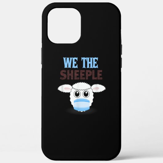 We zijn de schaapskop | Vreemde schapen met gezich Case-Mate iPhone Case (Achterkant)