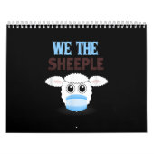 We zijn de schaapskop | Vreemde schapen met gezich Kalender (Hoes)