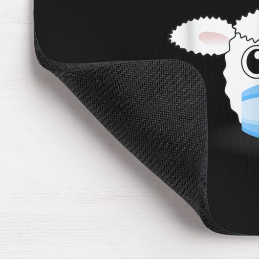 We zijn de schaapskop | Vreemde schapen met gezich Muismat (Hoek)