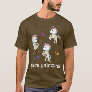 We zijn de Space Unicorn Spacecraft Astronaut T-Sh T-shirt