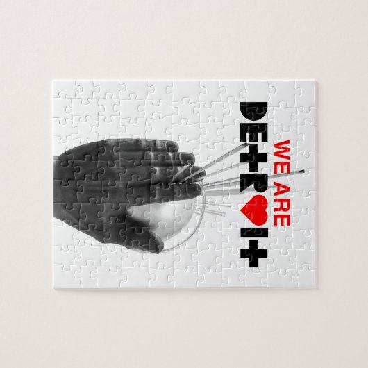 We zijn Detroit Puzzle Legpuzzel (Horizontaal)