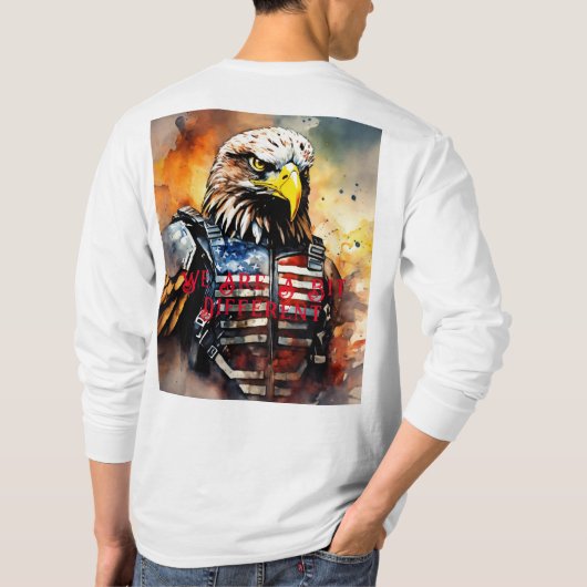 We zijn een beetje anders - vet statement T-shirt (Achterkant)