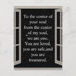 We zijn één briefkaart