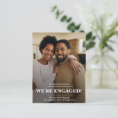 We zijn een Briefkaart voor het publiceren van fot (Staand voorkant)