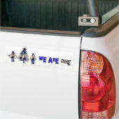 We zijn één bumpersticker (Op Truck)