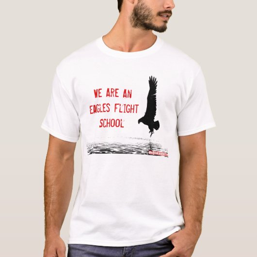 We zijn een Eagles Flight School T-shirt (Voorkant)