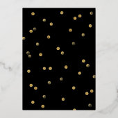 We zijn een 'Engaged Photo Engagement Party Gold' Folie Uitnodiging (Achterkant)