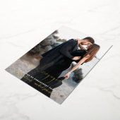 We zijn een foto van een moderne servicepartij folie uitnodiging (Gedraaid)