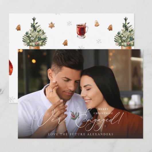 We zijn een foto van Ele Holly Berry Holiday - C (Voorkant / Achterkant)