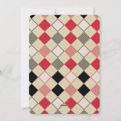 We Zijn Een Geweldig Koppel Koning/Vrouw Foto Vale Feestdagenkaart (Achterkant)