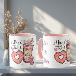 We zijn een perfecte match, meneer en mevrouw, rom mok