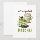 We zijn een perfecte MATCHA Kaart (Voorkant / Achterkant)