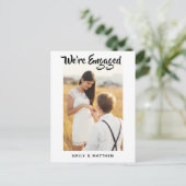 We zijn een speciale partij voor persoonlijke foto briefkaart (Staand voorkant)