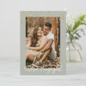 We zijn een speciale partij voor persoonlijke foto kaart (Staand voorkant)