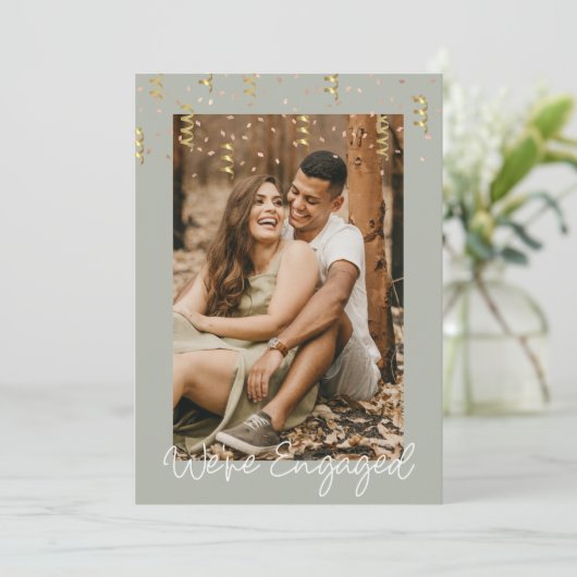 We zijn een speciale partij voor persoonlijke foto kaart (Staand voorkant)