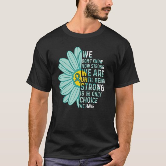 We zijn een sterke Batten Disease Awareness Suppor T-shirt (Voorkant)