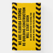 We zijn een sterke bouwsteen voor Florida Spandoek (Verticaal)