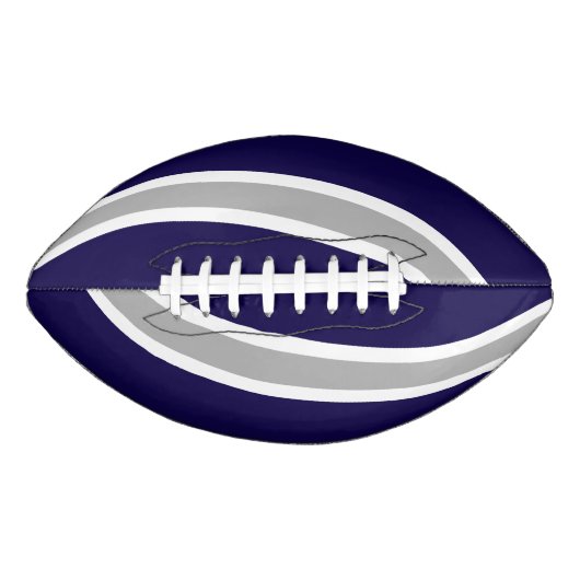 We zijn een team - Blauw, wit, grijs American Football (Voorkant)