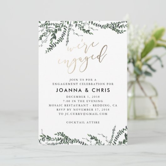 We zijn een uitnodiging (Staand voorkant)