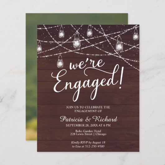 We zijn een uitnodiging van de Betonende Partij va (Voorkant / Achterkant)