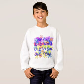 We zijn één wereld t-shirt (Voorkant volledig)