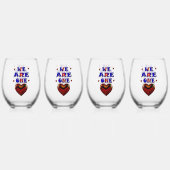 WE ZIJN ÉÉN WIJNGLAS ZONDER VOET (Achterkant)