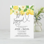 We zijn een zomerfeest voor de Lemon Engagement Pa Kaart (Staand voorkant)