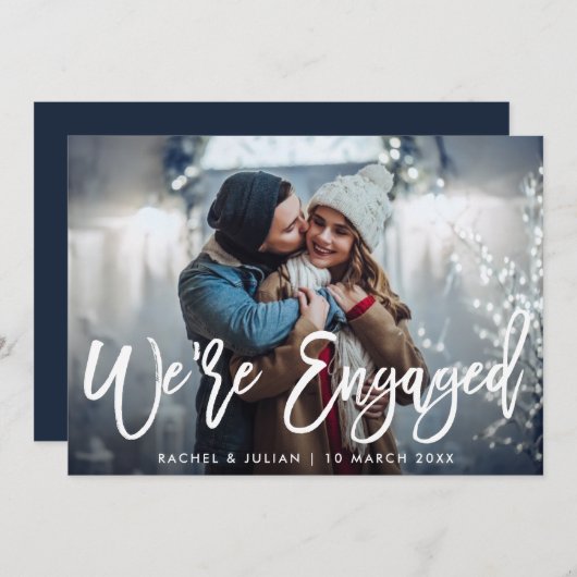 WE ZIJN ERG | Robuuste scriptservice-partij Kaart (Voorkant / Achterkant)