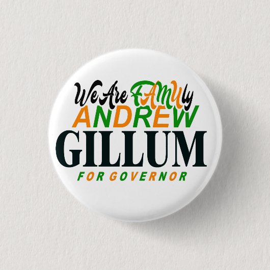 We zijn FAMUly - Pin Ronde Button 3,2 Cm (Voorkant)