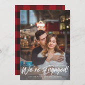 We zijn gebundeld V foto Buffalo check (Voorkant / Achterkant)