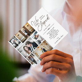 We zijn geëlimineerd, Elopement Briefkaart